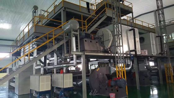 Κίνα Υγιεινό υλικό μη υφανθε'ν ύφασμα ιατρικής περίθαλψης που κατασκευάζει τη μηχανή 2400mm το πλάτος προμηθευτής
