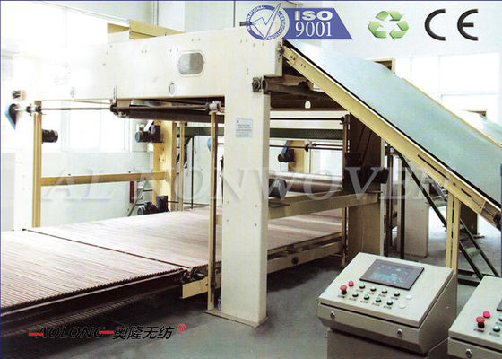 Κίνα Διπλή διαγώνια Lapper ζωνών μηχανή 4800mm για τη σπαταλημένη αισθητή παραγωγή προμηθευτής