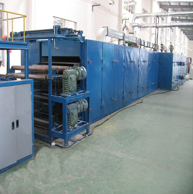 Κίνα Θερμική συνδέοντας μηχανή της PET για το στρώμα/τον καναπέ, γραμμή παραγωγής παραγεμίσματος πολυεστέρα προμηθευτής