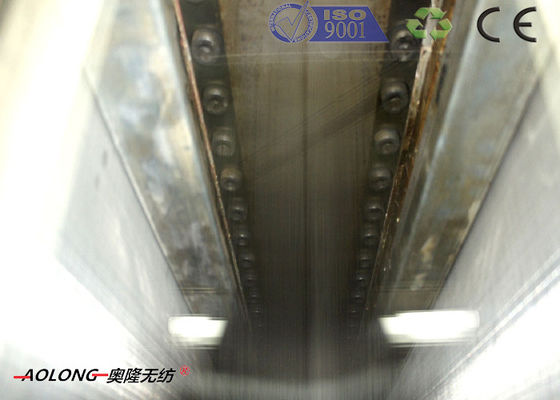 Κίνα Διαμάντι/ωοειδές μη υφαμένο ύφασμα που κατασκευάζει τη μηχανή για το χειρουργικό ύφασμα 300m/min προμηθευτής